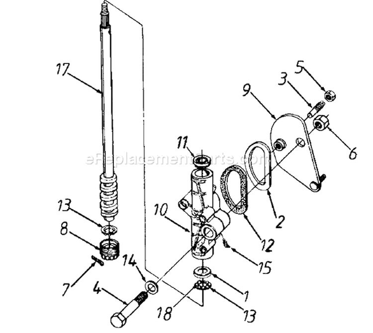 Page H Diagram and Parts List for 135D614G401 1995 Yard Man Lawn Tractor
